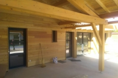 bardage bois construction maison